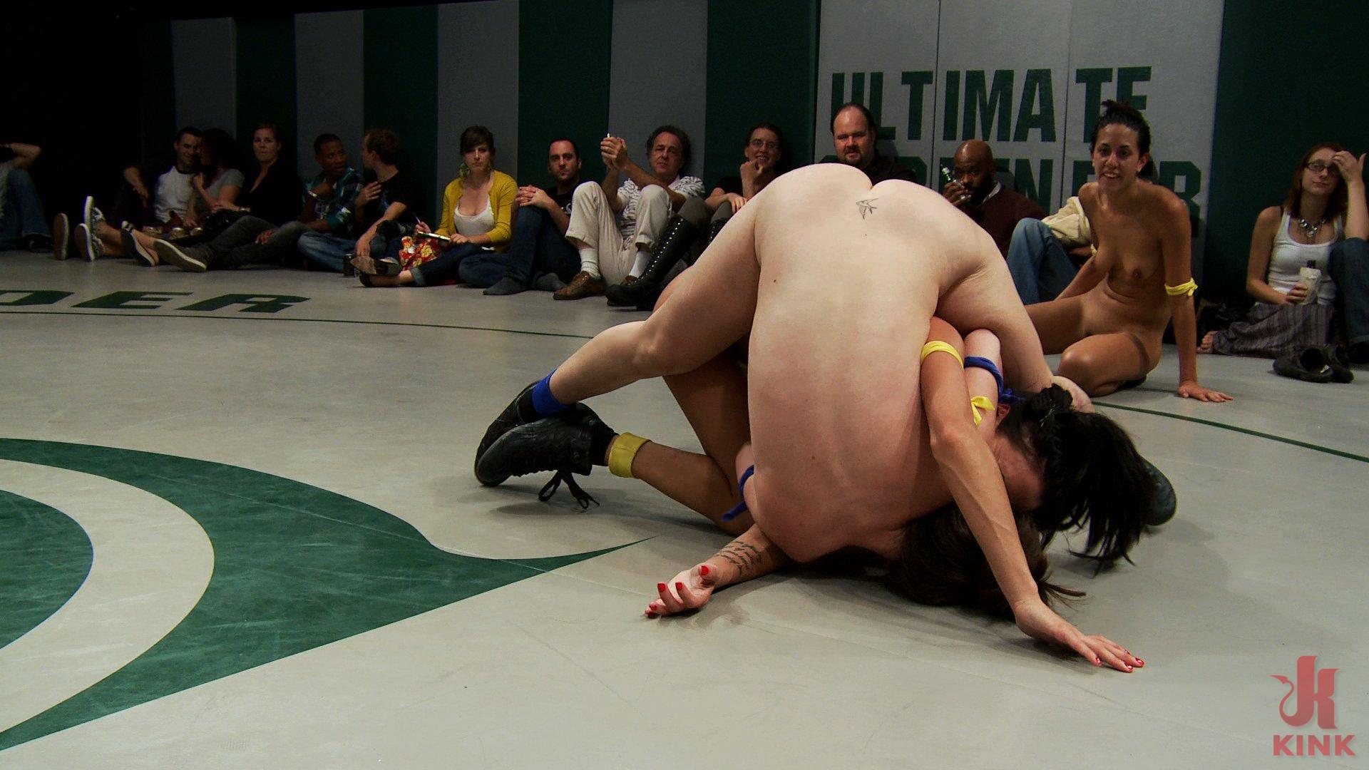 Photo number 3 from BATTLE OF THE FEATHERWEIGHTS!: Final round, non-scripted brutality! Best REAL wrestling on the net. shot for Ultimate Surrender on Kink.com. Featuring Isis Love, Serena Blair, Emma Haize, Gia DiMarco and Lyla Storm in hardcore BDSM & Fetish porn.