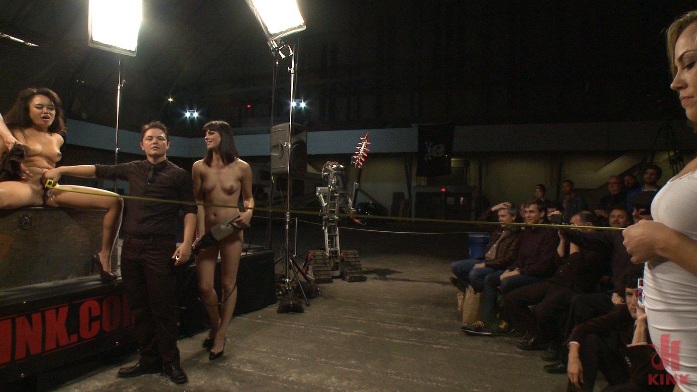 Photo number 9 from Hall of FuckingMachines.com Fame Babes: Fucking Live from the Castle shot for Fucking Machines on Kink.com. Featuring Kristina Rose, Annie Cruz, Bobbi Starr and Lorelei Lee in hardcore BDSM & Fetish porn.