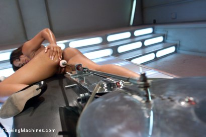 Photo number 6 from 19 years old and 6 months into porn: Another new girl takes on the Machines shot for Fucking Machines on Kink.com. Featuring Leilani Leeane in hardcore BDSM & Fetish porn.