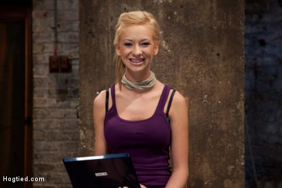 Photo number 0 from Scene 4/4 of Nov's show: Brutal gag, devastating orgasms, a crotch rope from hell! Total suffering! shot for Hogtied on Kink.com. Featuring Isis Love and Kaylee Hilton in hardcore BDSM & Fetish porn.