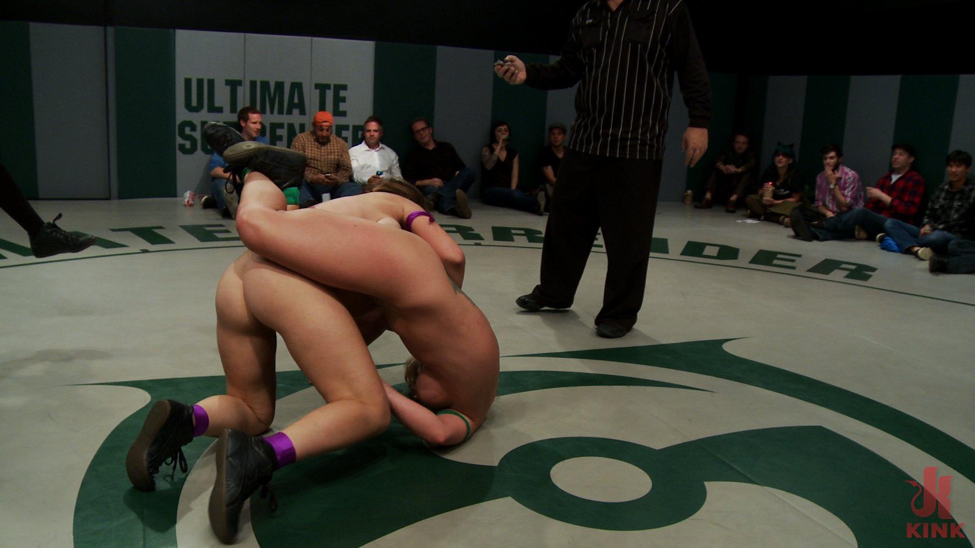 Photo number 4 from Rain & Audrey have a 100pt lead  Ain't over until the fat lady sings! Most intense 3rd round ever! shot for Ultimate Surrender on Kink.com. Featuring Holly Heart, Audrey Rose, Bryn Blayne, Isis Love and Rain DeGrey in hardcore BDSM & Fetish porn.