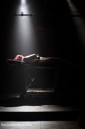 Photo number 7 from **Kelly Divine: Stretched, Fucked, Flogged, and Squirting Everywhere; Rosebud Exposed!!** shot for Device Bondage on Kink.com. Featuring Kelly Divine and Tom Moore in hardcore BDSM & Fetish porn.