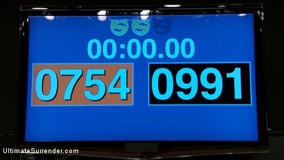 Photo number 14 from Round 2 of January's Live match:  The Dragon is humiliated, sexually destroyed, cums on the mat!! shot for Ultimate Surrender on Kink.com. Featuring Ariel X, DragonLily, Beretta James and Lyla Storm in hardcore BDSM & Fetish porn.