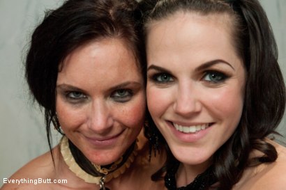 Photo number 14 from Anal Fisting and Monster Strap-on Domination for Phoenix Marie! shot for Everything Butt on Kink.com. Featuring Mark Davis, Bobbi Starr and Phoenix Marie in hardcore BDSM & Fetish porn.