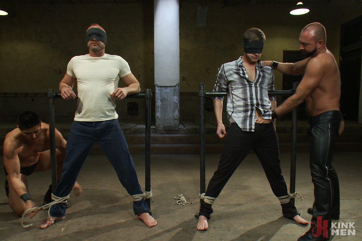 Photo number 0 from Single tail, Electricity and Suspension - Live Shoot shot for Bound Gods on Kink.com. Featuring Josh West, Chad Brock, Brian Bonds and Van Darkholme in hardcore BDSM & Fetish porn.