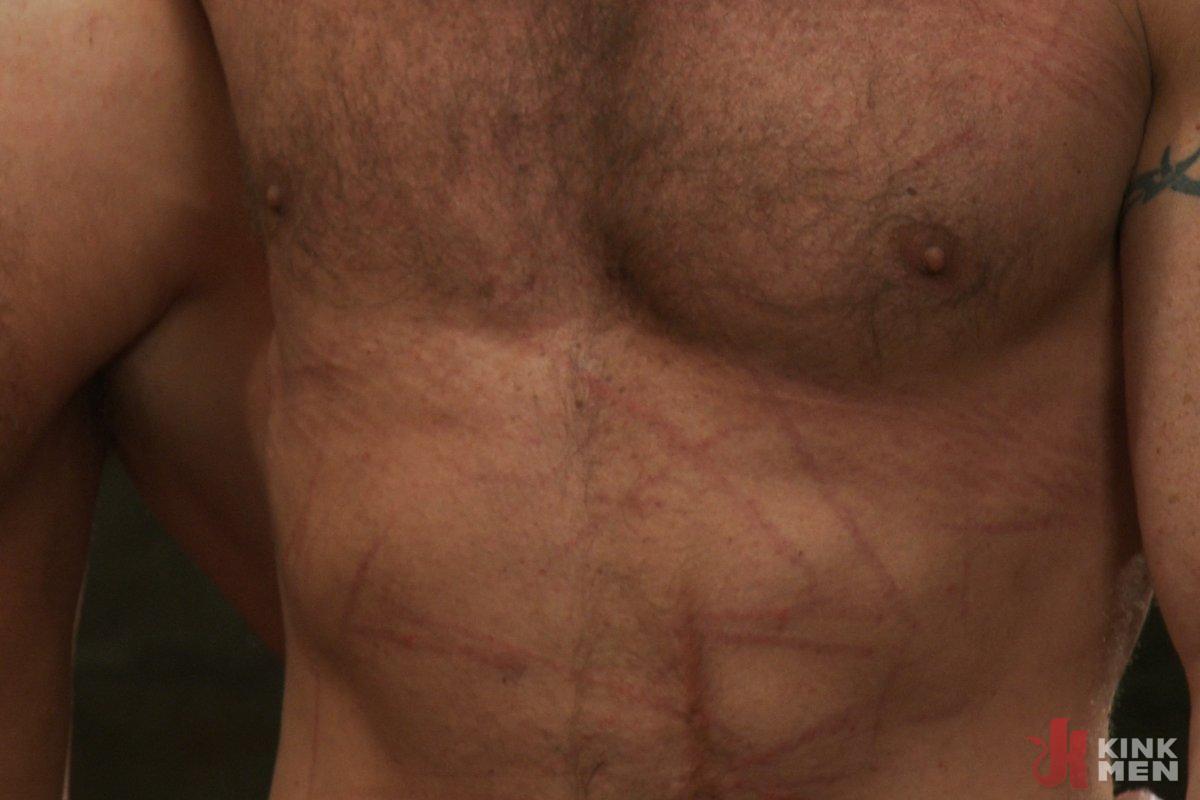 Photo number 14 from Single tail, Electricity and Suspension - Live Shoot shot for Bound Gods on Kink.com. Featuring Josh West, Chad Brock, Brian Bonds and Van Darkholme in hardcore BDSM & Fetish porn.