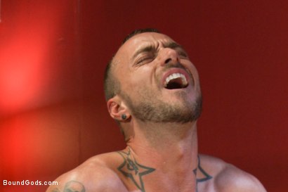 Photo number 13 from Jessie Colter and Trey Turner Part One  Real Life Couple Series shot for Bound Gods on Kink.com. Featuring Jessie Colter and Trey Turner in hardcore BDSM & Fetish porn.