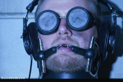 Photo number 6 from Hot New Sub Drake Temple shot for Bound Gods on Kink.com. Featuring Drake Temple and Josh West in hardcore BDSM & Fetish porn.