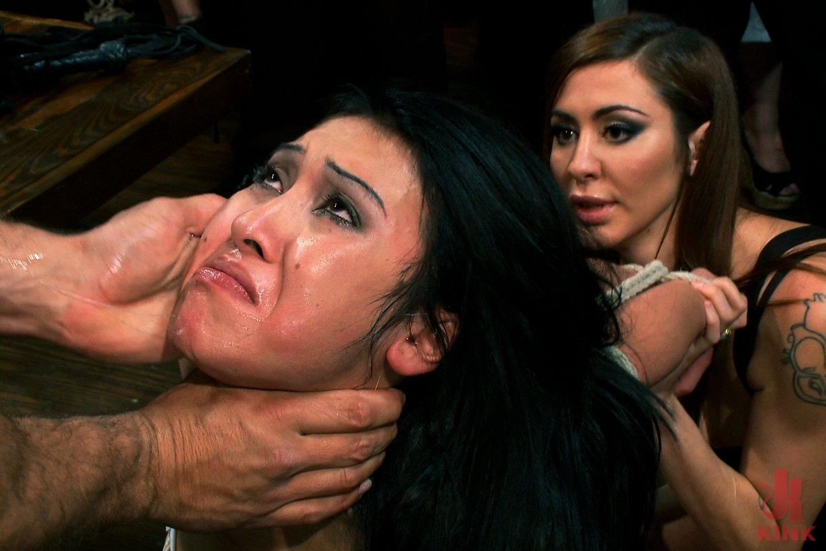 Photo number 2 from 20 yr old Gets Tied up for the First Time Ever! Fisted, Made to Squirt, Pounded in the Ass, shot for Public Disgrace on Kink.com. Featuring Ramon Nomar, Jayden Lee and Princess Donna Dolore in hardcore BDSM & Fetish porn.