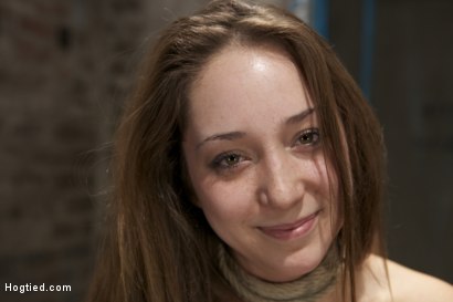 Photo number 14 from Cute girl next door, bound, face fucked, made to cum over & over, brutal bondage and pussy torment! shot for Hogtied on Kink.com. Featuring Remy LaCroix in hardcore BDSM & Fetish porn.