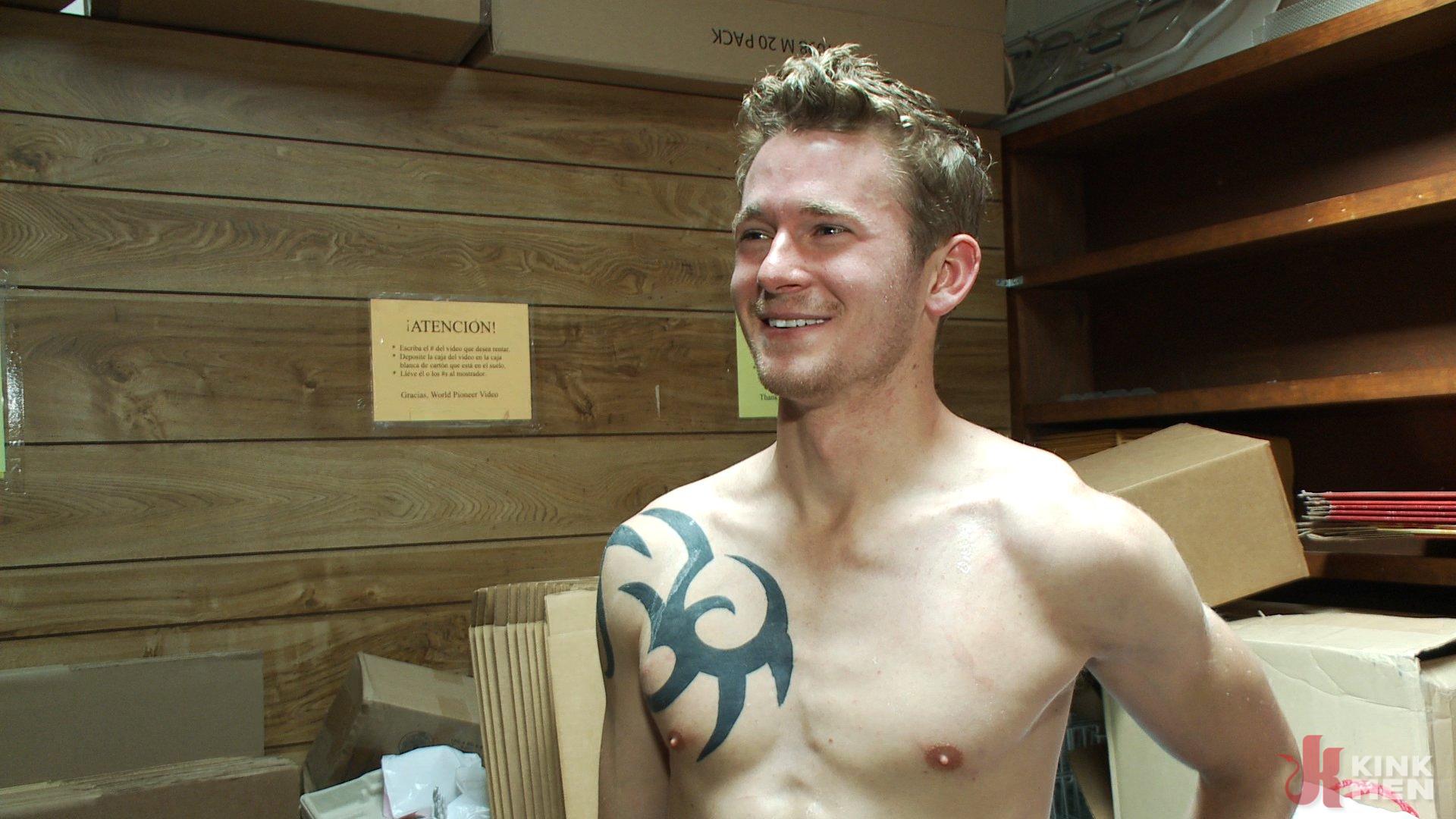 Photo number 14 from Unauthorized Reproduction shot for Bound in Public on Kink.com. Featuring Cole Brooks and Colby Jansen in hardcore BDSM & Fetish porn.