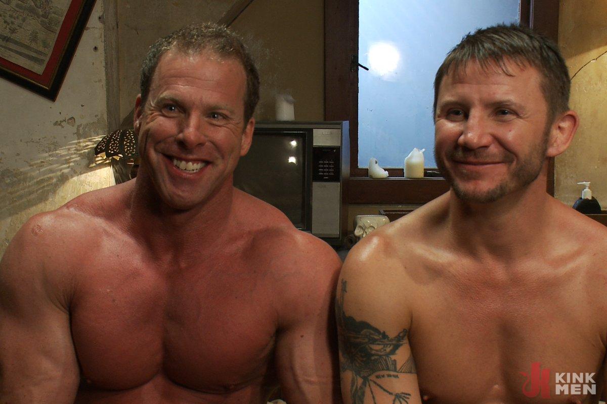 Photo number 14 from The Creepy Janitor and Another Bodybuilder shot for Bound Gods on Kink.com. Featuring Brenn Wyson and Derek Pain in hardcore BDSM & Fetish porn.