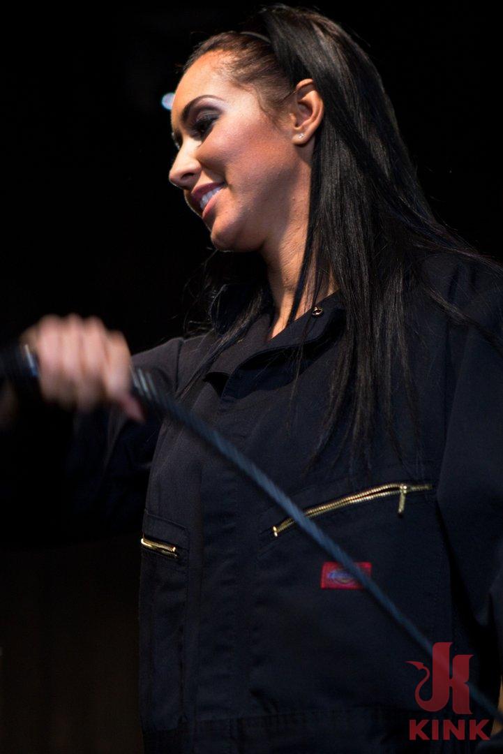 Photo number 7 from Kristina Rose - Filthy Whore - Live Show Part 1 shot for Device Bondage on Kink.com. Featuring Kristina Rose and Isis Love in hardcore BDSM & Fetish porn.