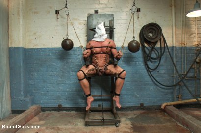 Photo number 11 from Most challenging suspensions in the history of Bound Gods - Live Shoot shot for Bound Gods on Kink.com. Featuring Derek Pain, Master Avery, Jessie Colter and Van Darkholme in hardcore BDSM & Fetish porn.