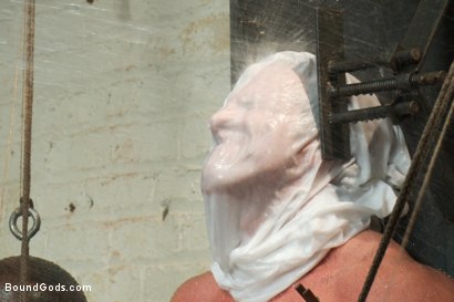 Photo number 12 from Most challenging suspensions in the history of Bound Gods - Live Shoot shot for Bound Gods on Kink.com. Featuring Derek Pain, Master Avery, Jessie Colter and Van Darkholme in hardcore BDSM & Fetish porn.