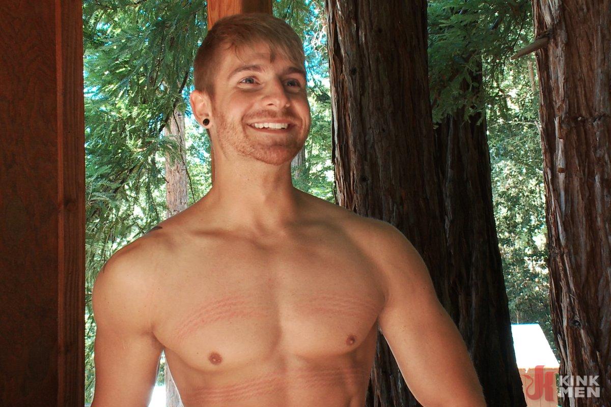 Photo number 14 from Captured straight jock gets his tight ass violated in the deep woods shot for Men On Edge on Kink.com. Featuring Logan Vaughn in hardcore BDSM & Fetish porn.