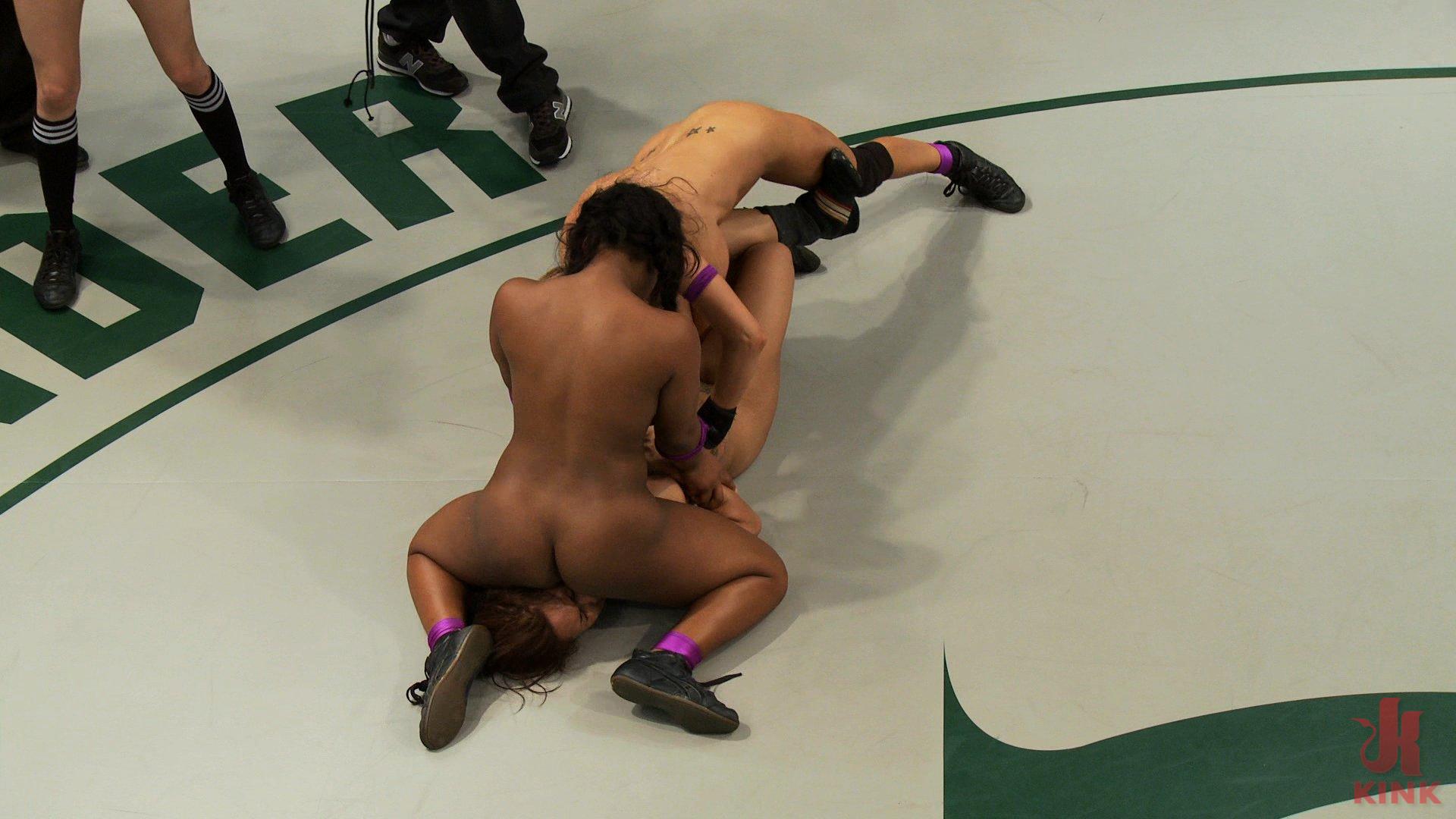 Photo number 10 from Rd 3/4 April's Tag Team: Final Round to determine the winner! Live non-scripted sexual wrestling!! shot for Ultimate Surrender on Kink.com. Featuring Lyla Storm, Yasmine Loven, DragonLily and Rain DeGrey in hardcore BDSM & Fetish porn.