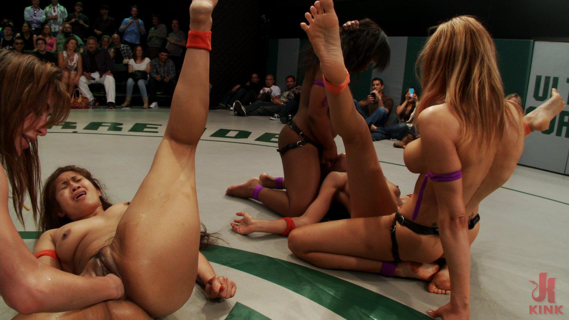 Photo number 1 from Crazy 5 girl orgy!! Watch the Losers get Fisted and Made to Squirt in Front of a Live Audience! shot for Ultimate Surrender on Kink.com. Featuring Lyla Storm, Yasmine Loven, DragonLily and Rain DeGrey in hardcore BDSM & Fetish porn.