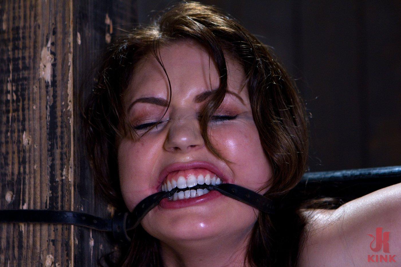 Photo number 3 from Sarah Shevon Suffers - Live Show Part 2 shot for Device Bondage on Kink.com. Featuring Sarah Shevon in hardcore BDSM & Fetish porn.