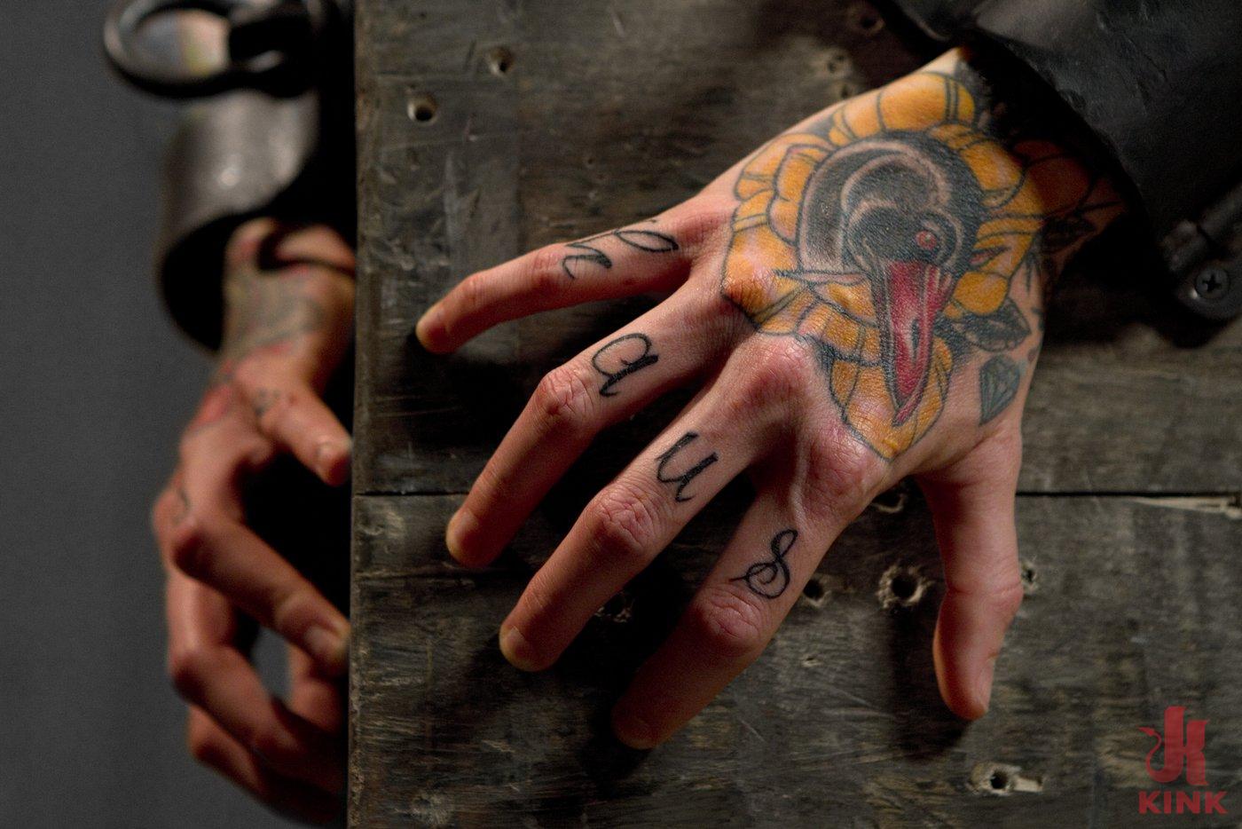 Photo number 3 from Kathryn Dupri Submits to Leather Restraint shot for Device Bondage on Kink.com. Featuring Kathryn Dupri in hardcore BDSM & Fetish porn.