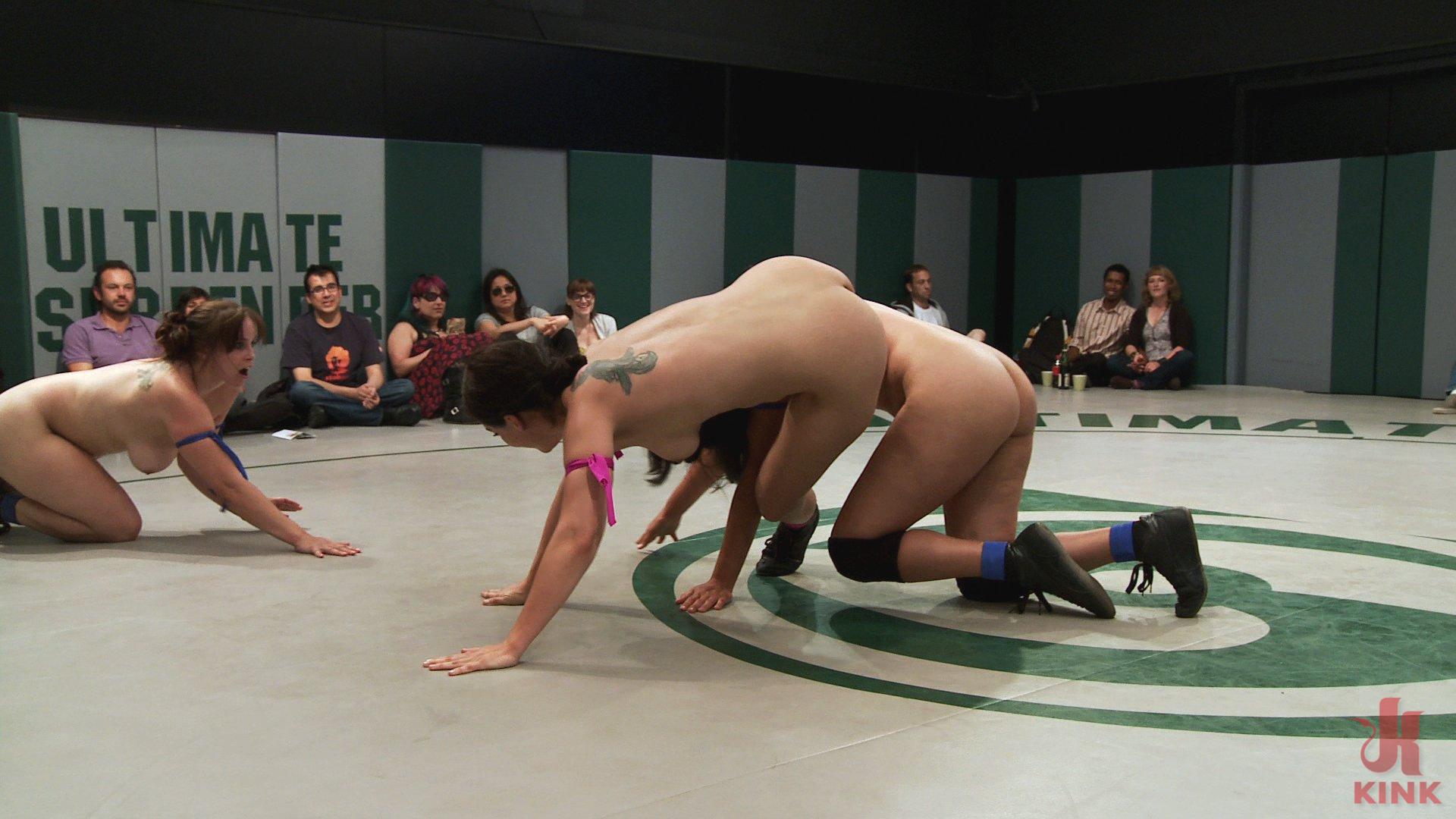 Photo number 11 from May Tag  Team Match-up: Round 2 Clash of The Titans!!! shot for Ultimate Surrender on Kink.com. Featuring Bryn Blayne, Penny Barber, Bella Rossi and Ariel X in hardcore BDSM & Fetish porn.