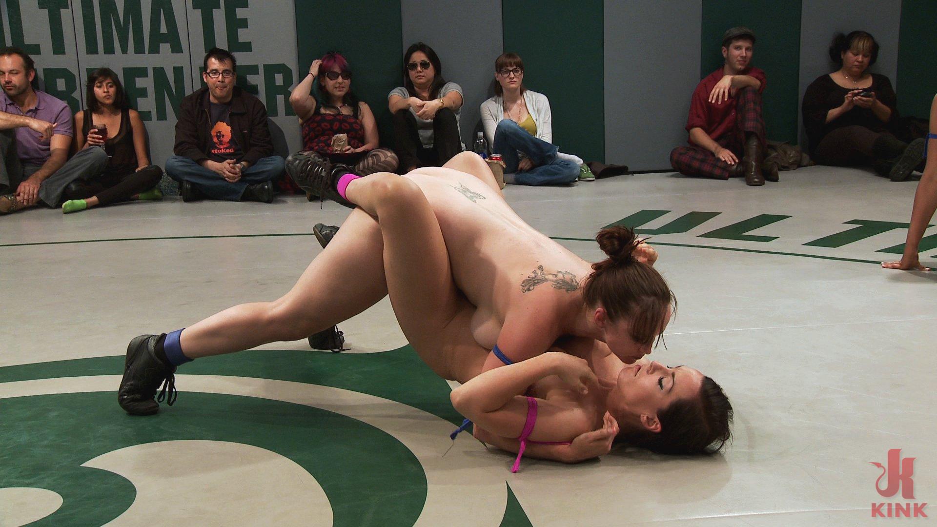 Photo number 6 from May Tag  Team Match-up: Round 2 Clash of The Titans!!! shot for Ultimate Surrender on Kink.com. Featuring Bryn Blayne, Penny Barber, Bella Rossi and Ariel X in hardcore BDSM & Fetish porn.