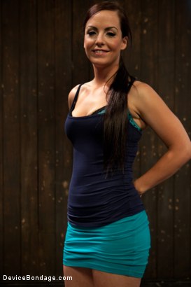 Photo number 1 from Bryn Blayne gets a smack-down into submission - Live Show Part 2 shot for Device Bondage on Kink.com. Featuring Bryn Blayne and Alani Pi in hardcore BDSM & Fetish porn.