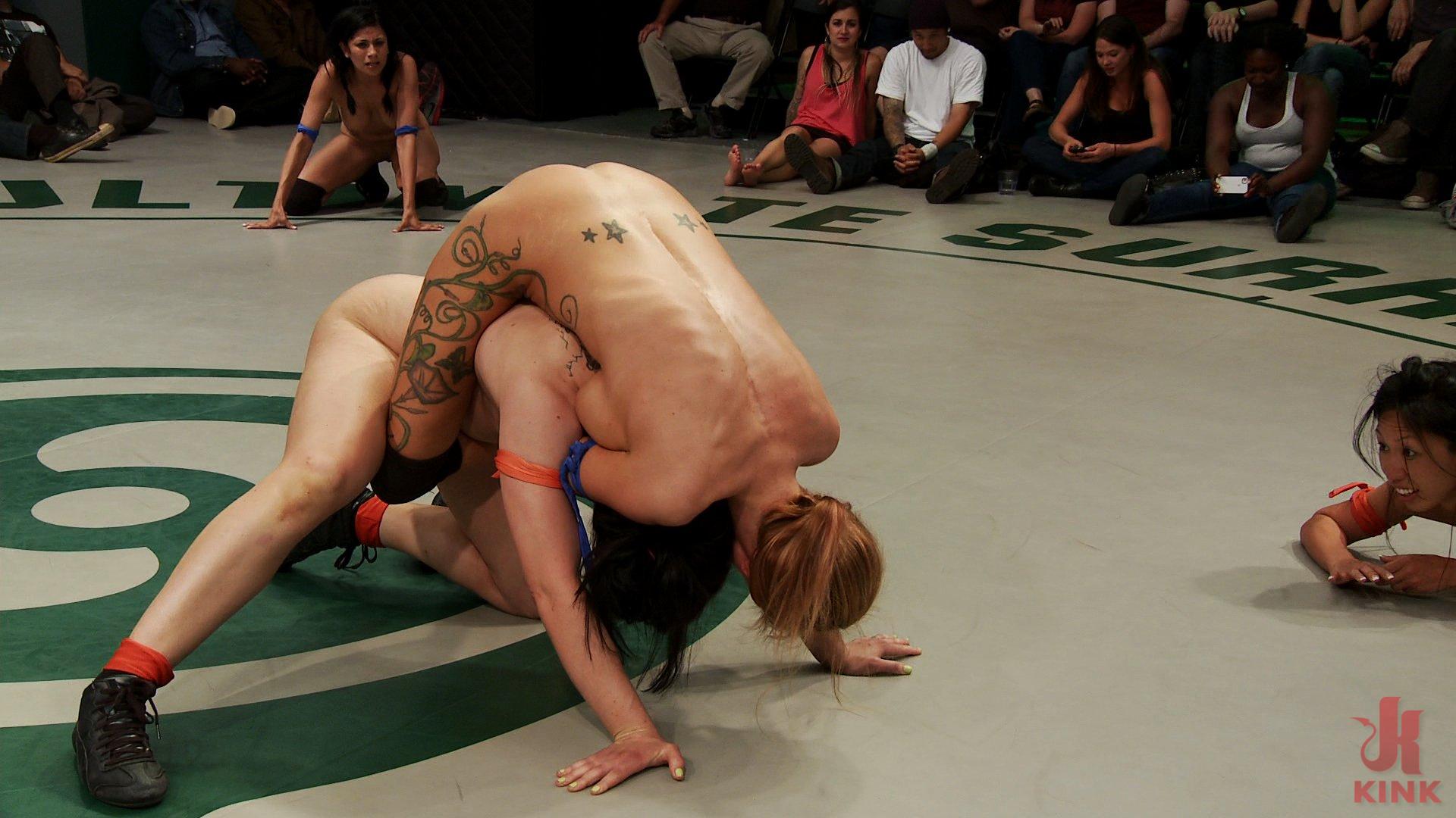 Photo number 12 from June Tag Team Rd 3: The Final Round shot for Ultimate Surrender on Kink.com. Featuring Kaylee Hilton, Tia Ling, Cheyenne Jewel, Rain DeGrey, Beretta James and Maestro in hardcore BDSM & Fetish porn.