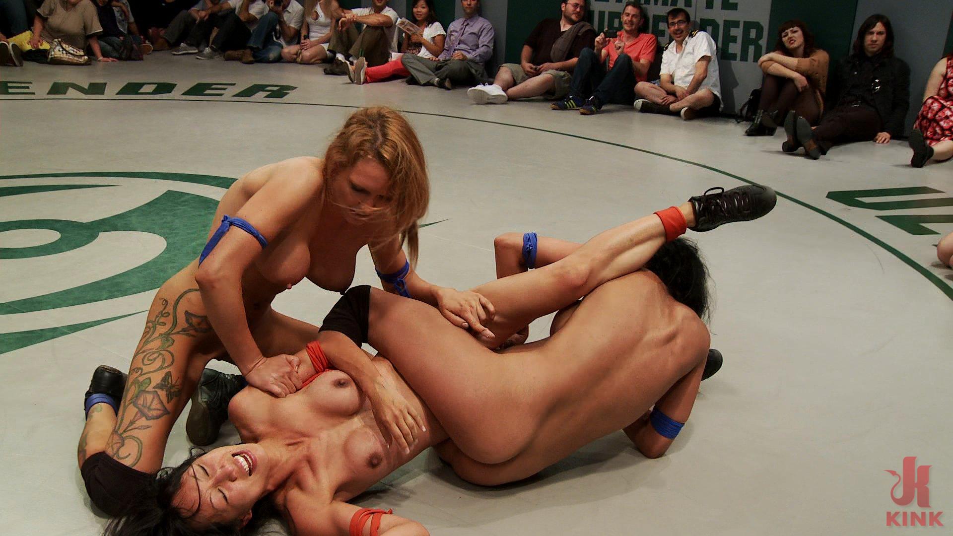 Photo number 13 from June Tag Team Rd 3: The Final Round shot for Ultimate Surrender on Kink.com. Featuring Kaylee Hilton, Tia Ling, Cheyenne Jewel, Rain DeGrey, Beretta James and Maestro in hardcore BDSM & Fetish porn.