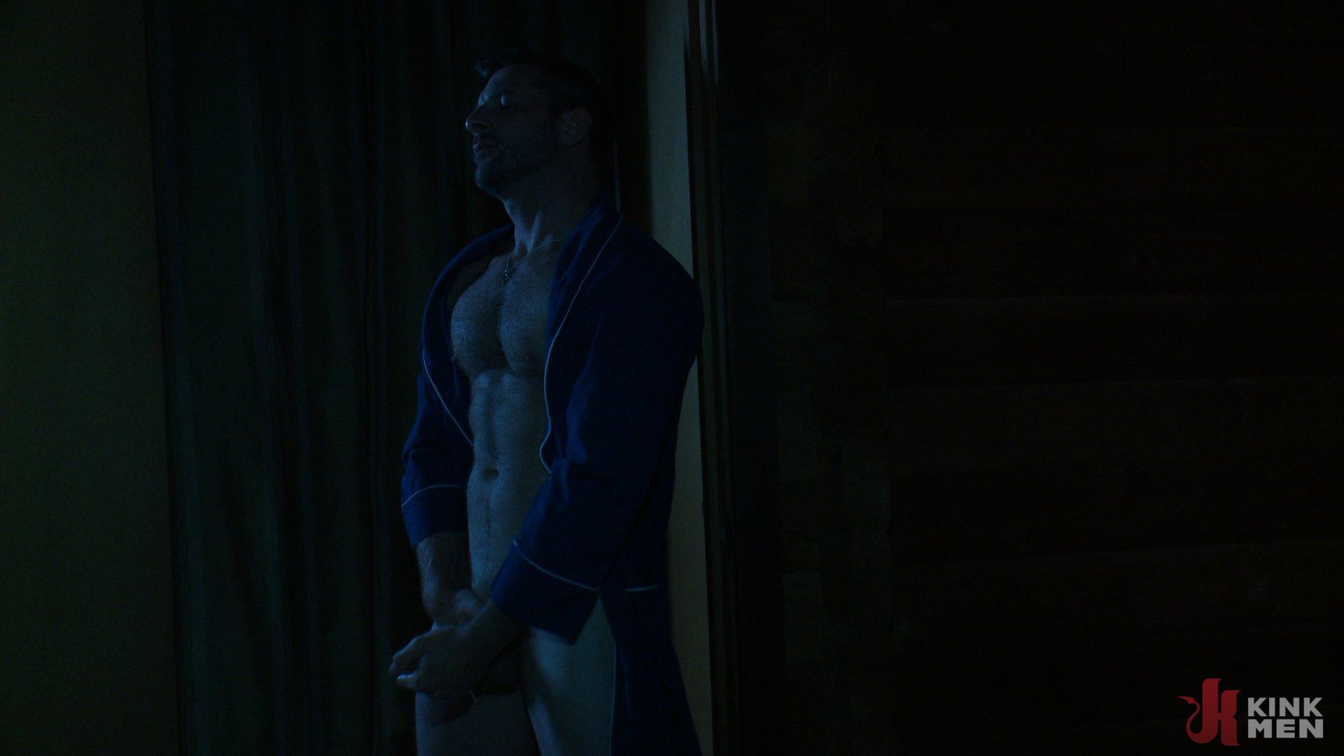 Photo number 11 from The Cabin Series #3 - The Story of Lust and Betrayal shot for Bound Gods on Kink.com. Featuring Ricky Sinz, Morgan Black, Tyler Alexander and Logan Vaughn in hardcore BDSM & Fetish porn.