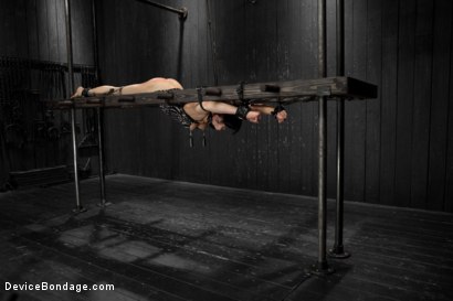 Photo number 4 from Dark and Sultry Asphyxia Noir Gets Her Pain Limits Put To The Test shot for Device Bondage on Kink.com. Featuring Asphyxia Noir in hardcore BDSM & Fetish porn.