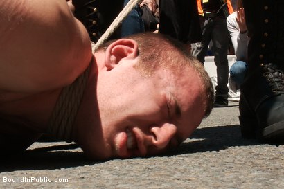 Photo number 5 from Cody Allen Bound in Public shot for Bound in Public on Kink.com. Featuring Cody Allen, Sebastian Keys and Master Avery in hardcore BDSM & Fetish porn.