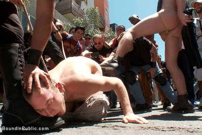 Photo number 4 from Cody Allen Bound in Public shot for Bound in Public on Kink.com. Featuring Cody Allen, Sebastian Keys and Master Avery in hardcore BDSM & Fetish porn.