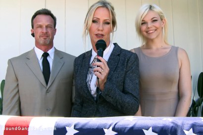 Photo number 0 from Vote Simone Sonay! Hot Blonde Dominated by Step-Mom & Gangbanged! DAP! shot for Bound Gang Bangs on Kink.com. Featuring Ramon Nomar, Prince Yahshua, Simone Sonay, Alice Frost, Toni Ribas, John Strong and Karlo Karrera in hardcore BDSM & Fetish porn.