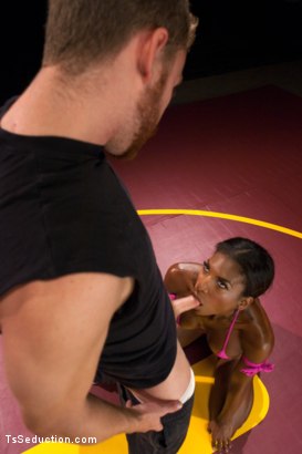 Photo number 2 from Smack Down: Taking Him Down with Her Rock Hard COCK shot for Kink Trans on Kink.com. Featuring Natassia Dreams and Sebastian Keys in hardcore BDSM & Fetish porn.