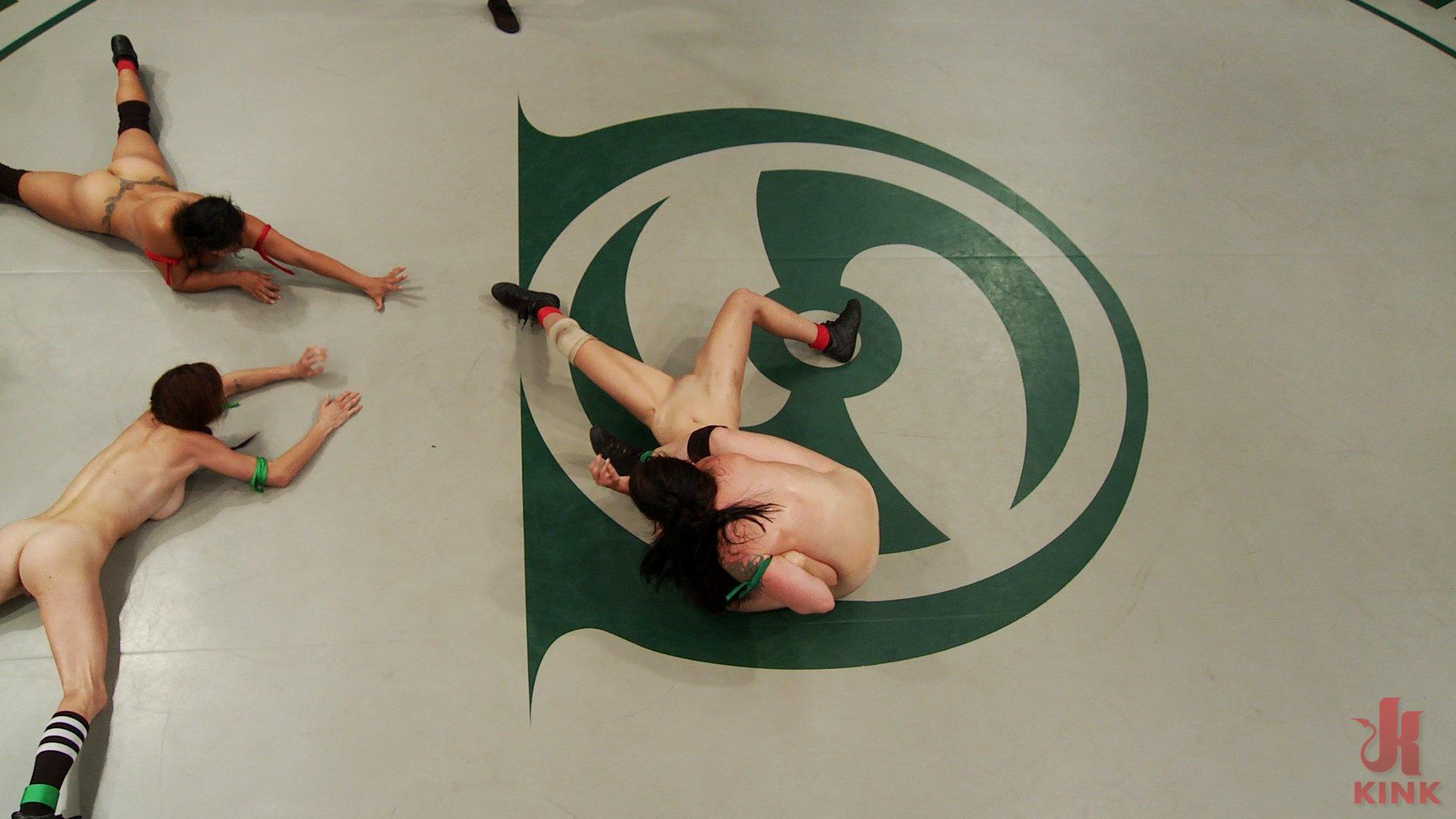 Photo number 12 from Sept. Tag Team Match-Up: The Final Countdown shot for Ultimate Surrender on Kink.com. Featuring DragonLily, Mistress Kara, Rain DeGrey, Katie Summers, Izamar Gutierrez, Bryn Blayne and Princess Donna Dolore in hardcore BDSM & Fetish porn.