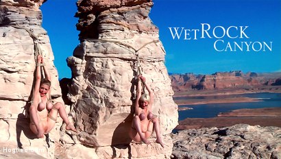 Photo number 13 from FEATURE SHOOT : WET ROCK CANYON shot for Hogtied on Kink.com. Featuring Danny Wylde, Penny Pax and Cherry Torn in hardcore BDSM & Fetish porn.