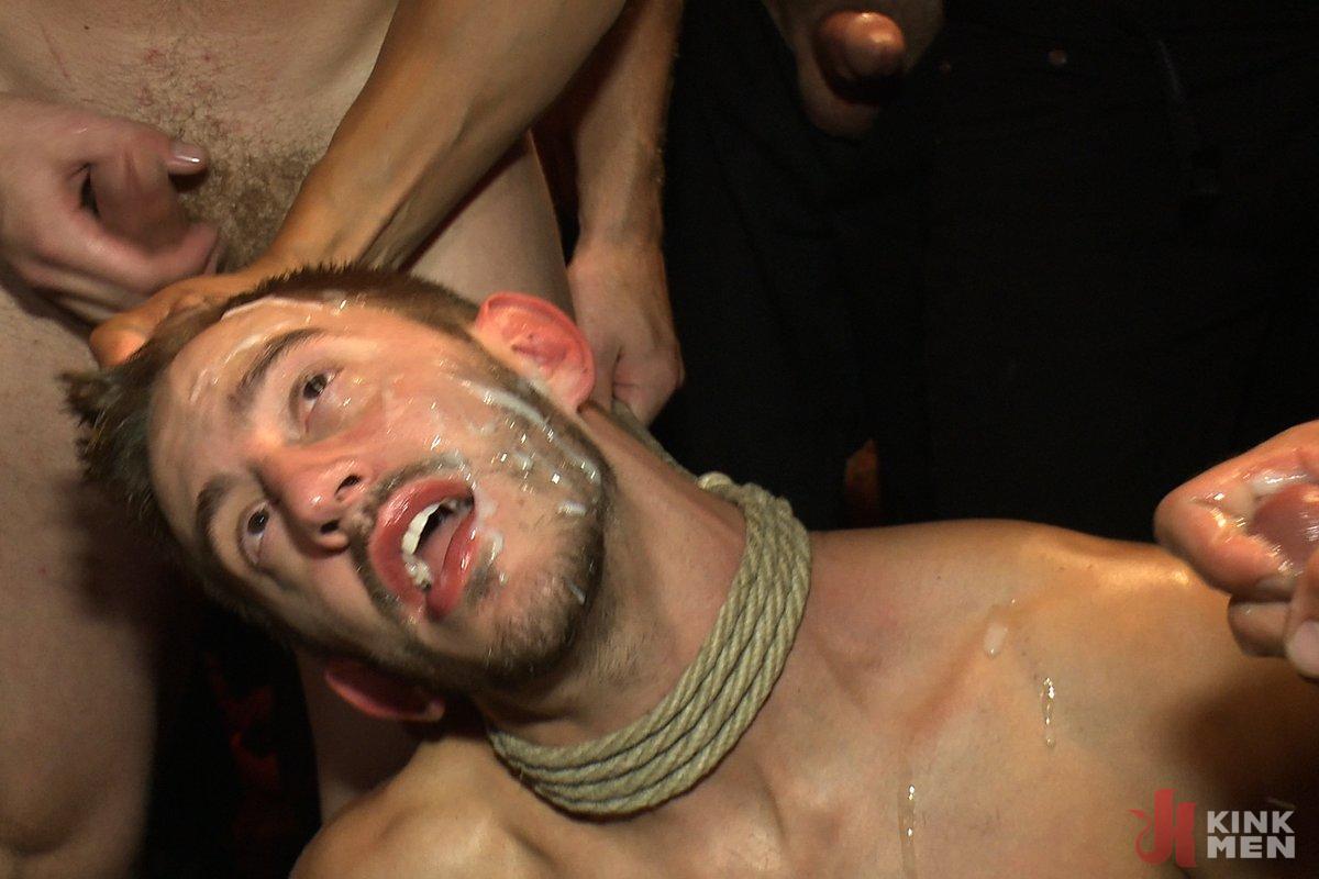 Photo number 13 from A handsome hunk gets ganged up by 100 horny men during Folsom weekend. shot for Bound in Public on Kink.com. Featuring Josh West, Jessie Colter and Bryan Cole in hardcore BDSM & Fetish porn.