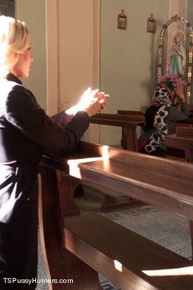 Photo number 0 from Church Kismet: Introducing Madame Drielly and her Powerfucking Cock shot for Kink Trans on Kink.com. Featuring Drielly Riuston and Vittoria Risi in hardcore BDSM & Fetish porn.