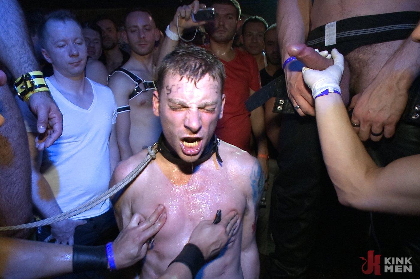 Photo number 10 from HustlaBall Berlin 2012 - Ich bin eine Deutsche Schlampe shot for Bound in Public on Kink.com. Featuring Spencer Reed, Sebastian Keys, Chad Brock and Van Darkholme in hardcore BDSM & Fetish porn.