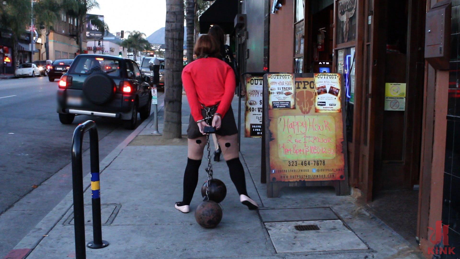 Photo number 2 from Girl Next Door Shocked and Bound in Public, Ass Fucked, Humiliated shot for Public Disgrace on Kink.com. Featuring Jodi Taylor and Astral Dust in hardcore BDSM & Fetish porn.
