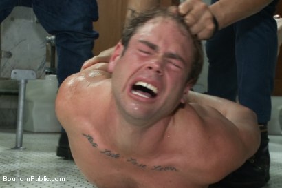 Photo number 7 from The Victim Game - BIP doms turn on one of their own shot for Bound in Public on Kink.com. Featuring Will Jasper, Brenn Wyson, John Jammen and Master Avery in hardcore BDSM & Fetish porn.