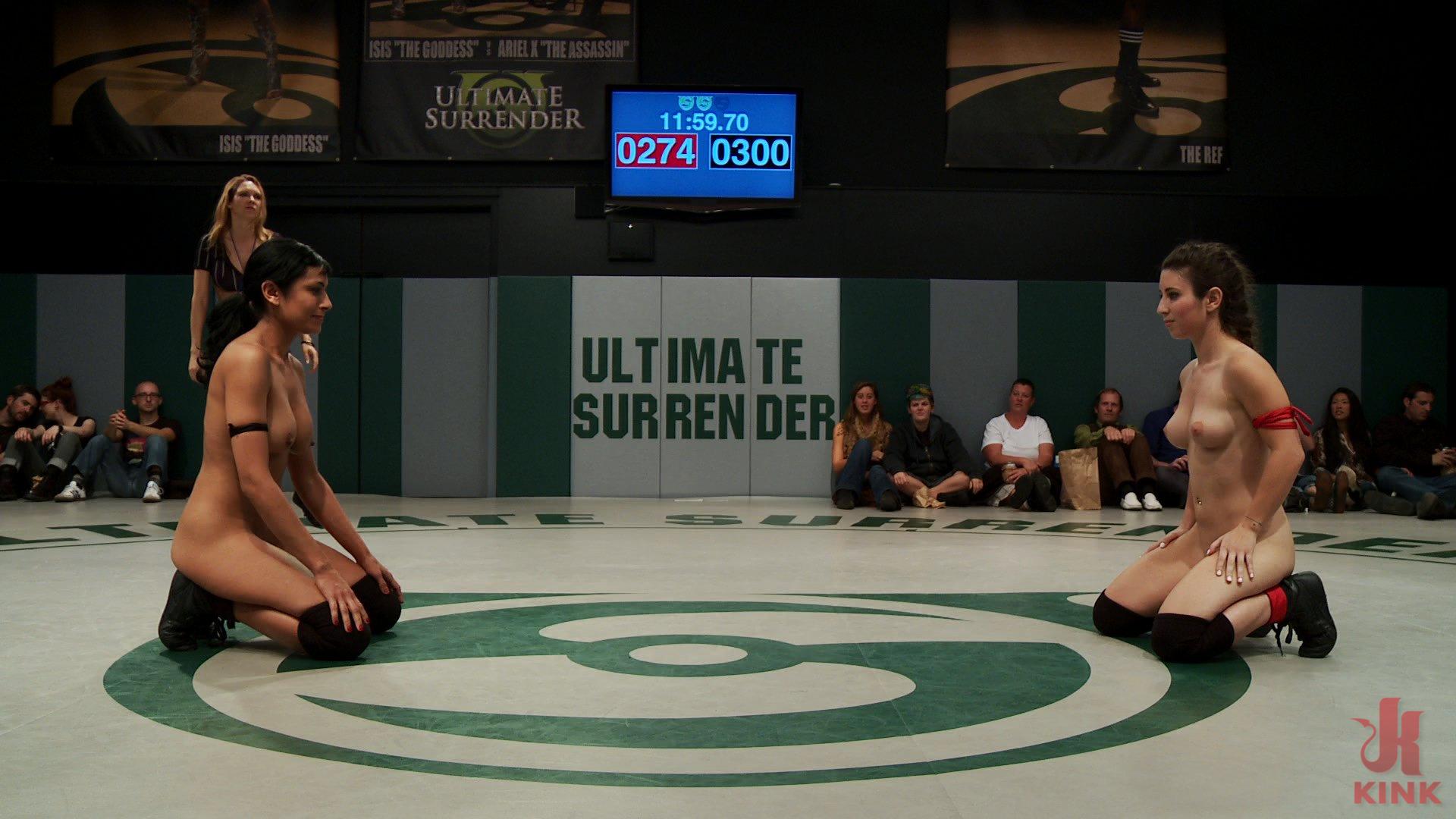 Photo number 0 from Work it out bitches! Cat fight on the mat. shot for Ultimate Surrender on Kink.com. Featuring Bella Wilde, Iona Grace, Beretta James and Serena Blair in hardcore BDSM & Fetish porn.