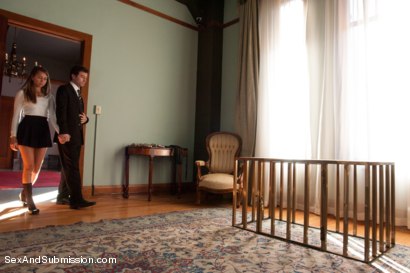 Photo number 1 from The Piano Instructor: Riley Reid Submits shot for Sex And Submission on Kink.com. Featuring Riley Reid and James Deen in hardcore BDSM & Fetish porn.