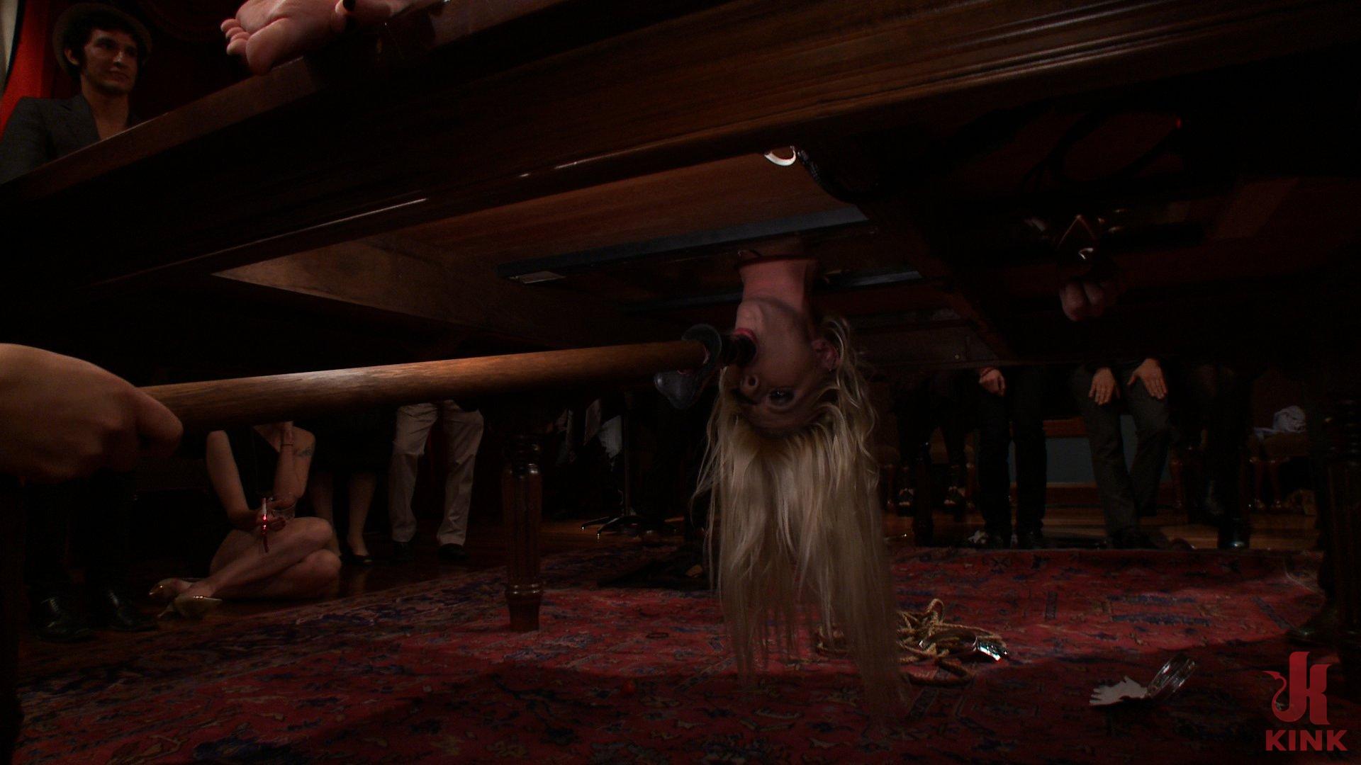 Photo number 4 from Busty Blonde Bombshell Bent Doggy Style and Fucked shot for Public Disgrace on Kink.com. Featuring Mark Wood and Riley Evans in hardcore BDSM & Fetish porn.