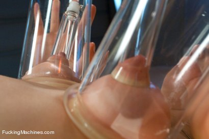 Photo number 9 from Gold Strike: Hot New Brunette Co-ed FUCKED by Machines shot for Fucking Machines on Kink.com. Featuring Mia Gold in hardcore BDSM & Fetish porn.