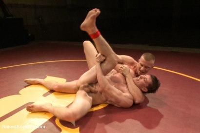Photo number 8 from Will "The Punisher" Parks vs Blake "The Behemoth" Daniels  Two Goliaths Fight to Fuck shot for Naked Kombat on Kink.com. Featuring Blake Daniels and Will Parks in hardcore BDSM & Fetish porn.