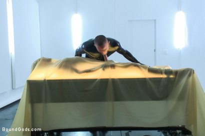 Photo number 7 from Onyx Transformation shot for Bound Gods on Kink.com. Featuring Alex Adams and Adam Herst in hardcore BDSM & Fetish porn.