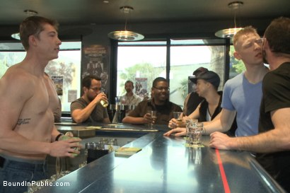 Photo number 0 from Nasty Straight Bartender Takedown shot for Bound in Public on Kink.com. Featuring Hayden Richards, Rob Yaeger and Will Parks in hardcore BDSM & Fetish porn.