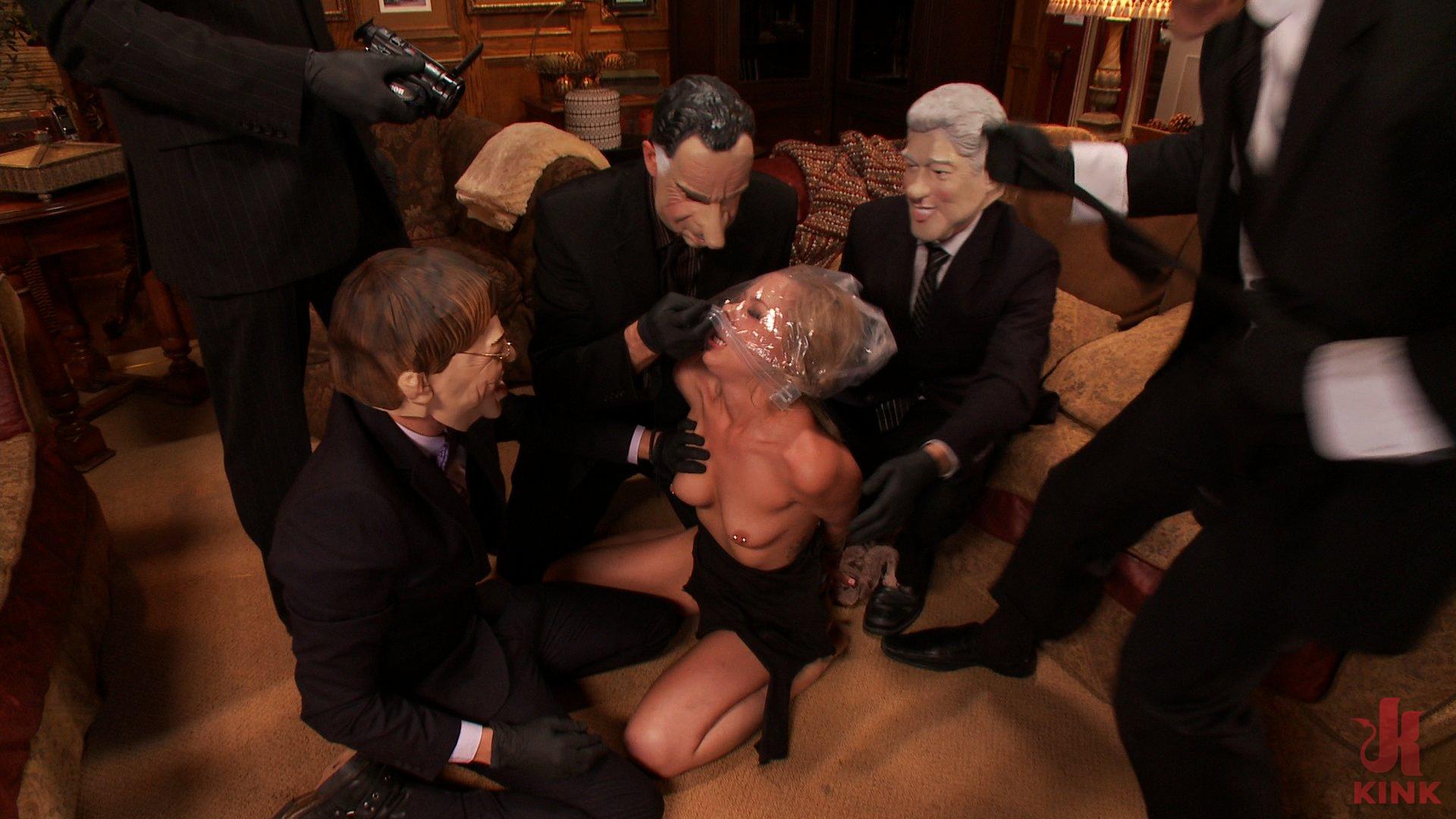 Photo number 1 from Cutie Lives out her Fantasy of Being Dp'ed by her Dad's Security Men shot for Hardcore Gangbang on Kink.com. Featuring Xander Corvus, Jordan Ash, Danny Wylde, Bill Bailey, Karlo Karrera and Zoey Monroe in hardcore BDSM & Fetish porn.